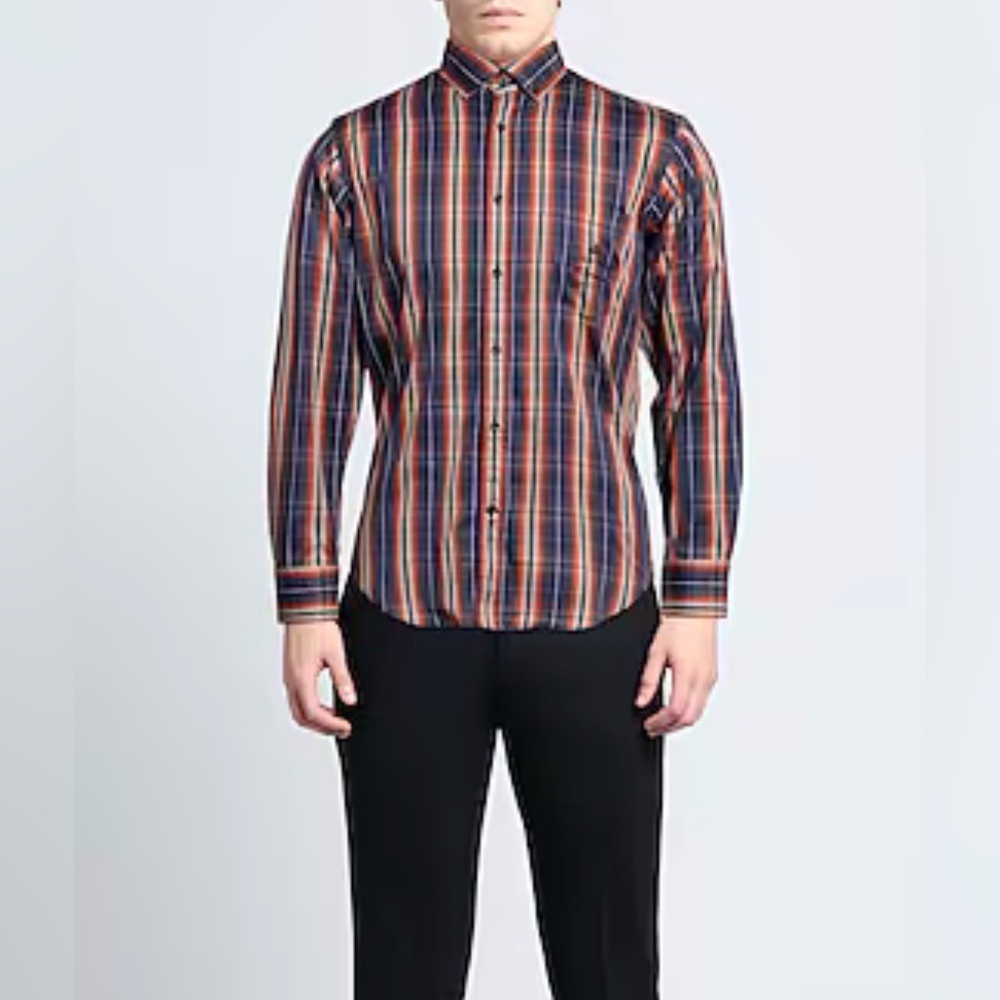 Paul & Shark Checkered button down shirts Sz XL
